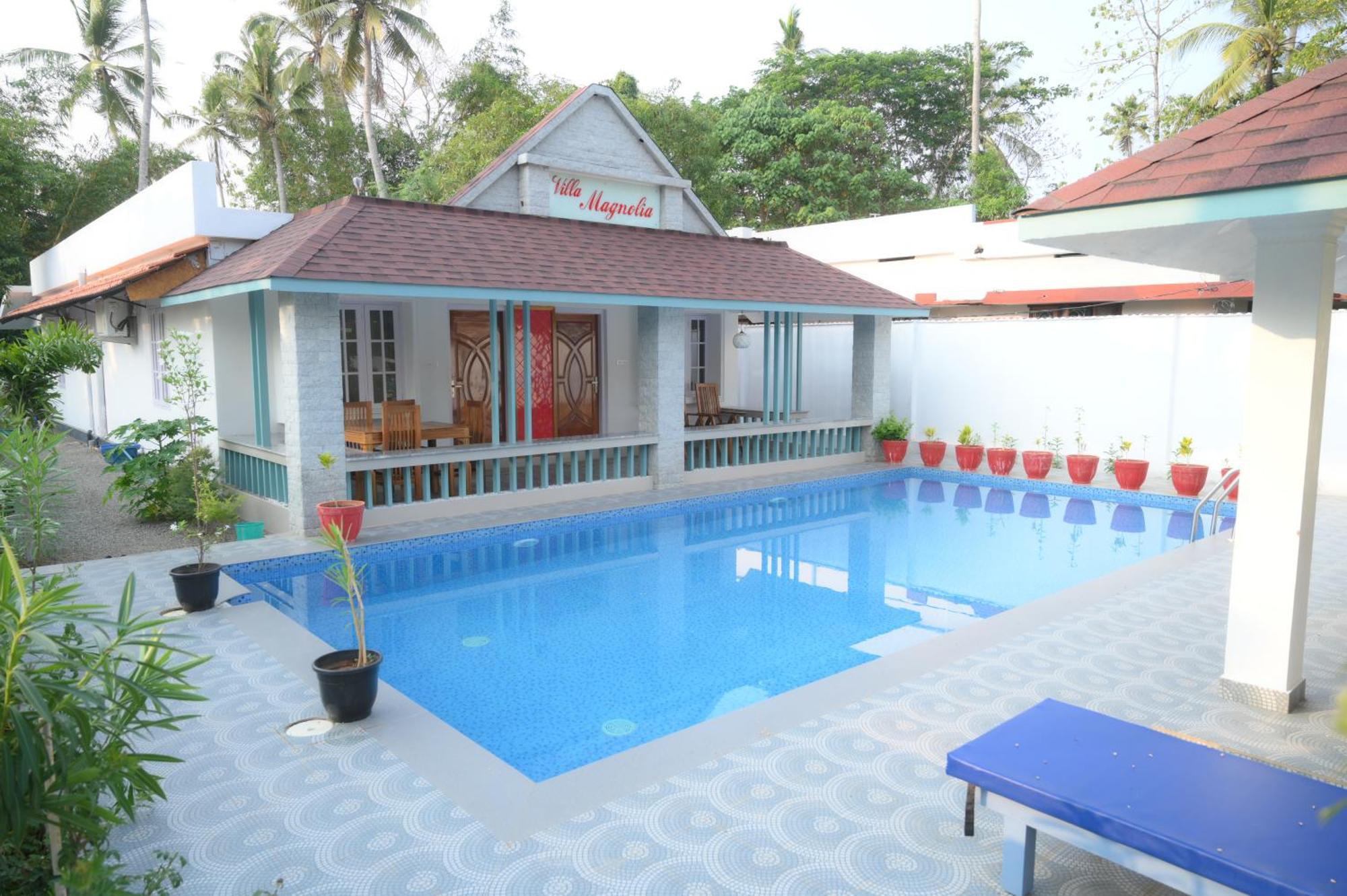 Magnolia Guesthouse Varkala Bagian luar foto