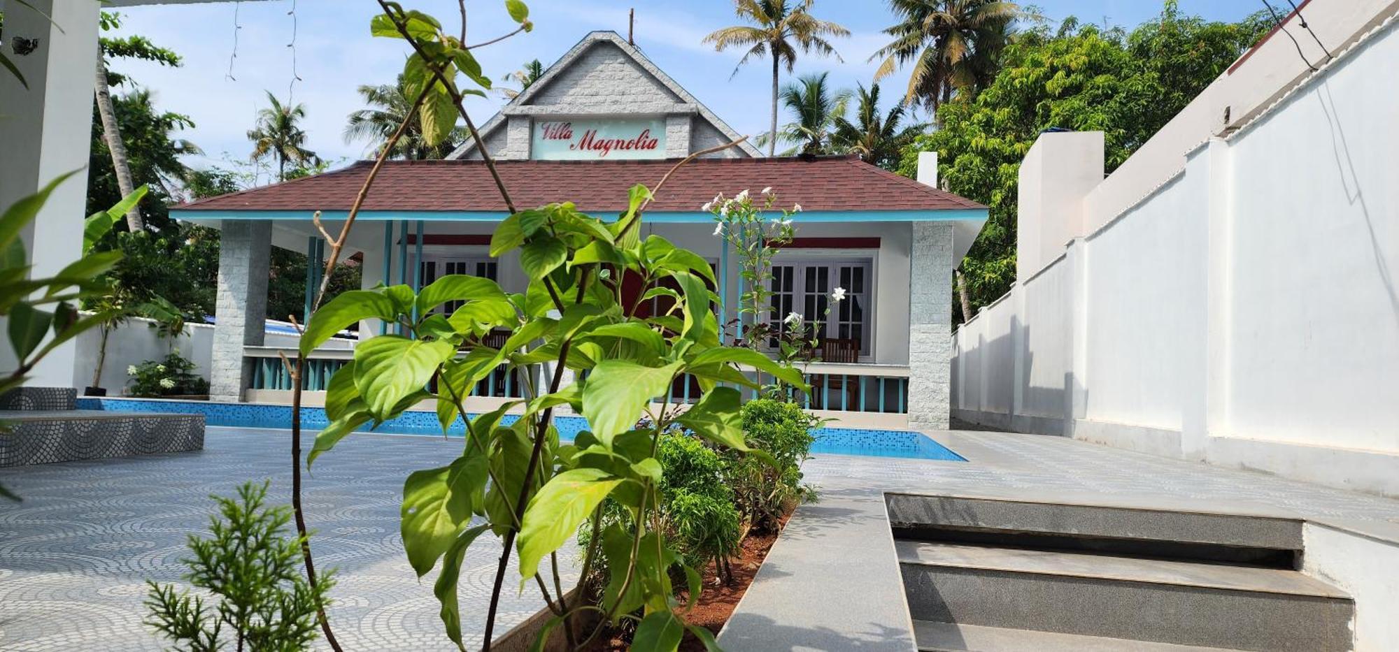 Magnolia Guesthouse Varkala Bagian luar foto